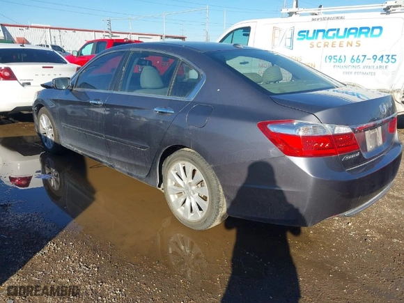 2015 Honda Accord Sedan EX-L with VIN 1HGCR2F82FA126795, listed as a IAAI auction lot 41609139 with 108,502 mi miles. Bid and sale history available at carsss.com. Image 3.