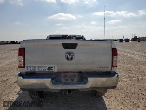 2022 Ram 2500 Tradesman with VIN 3C6UR5HL0NG318083, listed as a Copart auction lot 65459684 with Not provided miles and Salvage title. Bid and sale history available at DreamBid. Image 6.