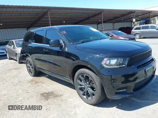 2019 Dodge Durango GT Plus with VIN 1C4RDHDG6KC534865, listed as a IAAI auction lot 42359636 with 70,432 mi miles and . Bid and sale history available at DreamBid. Image 1.