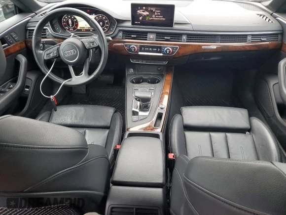 2018 Audi A5 Sportback Premium with VIN WAUDNCF57JA054802, listed as a Copart auction lot 41264124 with 109,449 mi miles. Bid and sale history available at carsss.com. Image 8.