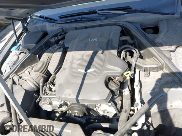 2018 Genesis G80 3.8L with VIN KMHGN4JEXJU266505, listed as a IAAI auction lot 42087994 with 58,251 mi miles and . Bid and sale history available at DreamBid. Image 10.