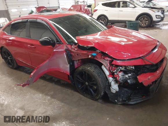 2025 Honda Civic Si with VIN 2HGFE1E50SH470275, listed as a IAAI auction lot 41231631 with 8,882 mi miles and . Bid and sale history available at DreamBid. Image 6.