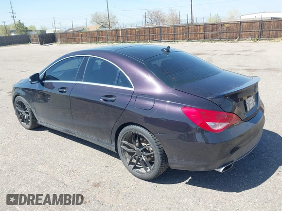 2014 Mercedes-Benz CLA 250 with VIN WDDSJ4GB6EN127744, listed as a IAAI auction lot 42006871 with 189,543 mi miles and . Bid and sale history available at DreamBid. Image 3.