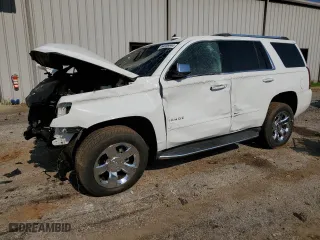 2017 Chevrolet Tahoe Premier with VIN 1GNSCCKC5HR110937, listed as a Copart auction lot 64006644 with 0 mi miles and Salvage Title. Bid and sale history available at carsss.com. Image 1.