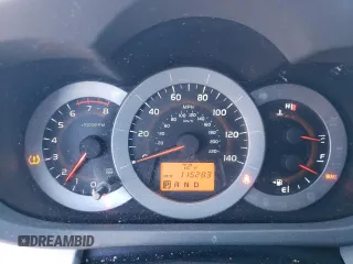 2011 Toyota RAV4 with VIN 2T3JF4DV6BW135367, listed as a Copart auction lot 50302205 with 115,283 mi miles and Salvage Title. Bid and sale history available at carsss.com. Image 9.