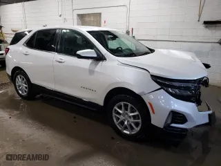 2023 Chevrolet Equinox LT with VIN 3GNAXUEG1PS133969, listed as a Copart auction lot 48800555 with 36,250 mi miles and Salvage Title. Bid and sale history available at carsss.com. Image 4.