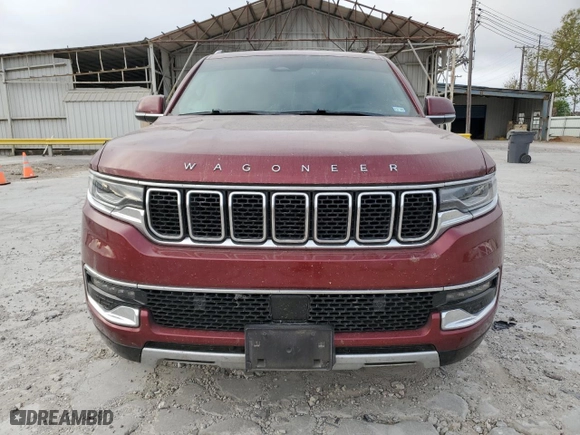 2022 Jeep Wagoneer Series II with VIN 1C4SJVBT1NS137650, listed as a Copart auction lot 49743155 with 89,106 mi miles and Salvage Title. Bid and sale history available at carsss.com. Image 5.
