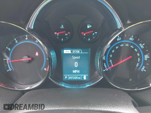 2014 Chevrolet Cruze 1LT with VIN 1G1PC5SB1E7229344, listed as a IAAI auction lot 42196094 with 97,226 mi miles and . Bid and sale history available at DreamBid. Image 7.