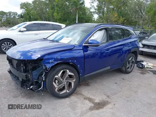 2022 Hyundai Tucson Limited z VIN 5NMJE3AE1NH133973, wystawiony jako IAAI lot #42154254 z przebiegiem 45 514 mil mil oraz . Historia ofert i sprzedaży dostępna na DreamBid. Obrazek 2.