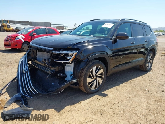 2025 Volkswagen Atlas SE with VIN 1V2WR2CAXSC519735, listed as a IAAI auction lot 42014761 with 2,957 mi miles and . Bid and sale history available at DreamBid. Image 17.
