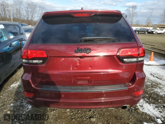 2022 Jeep Grand Cherokee WK Laredo X with VIN 1C4RJFAG1NC128885, listed as a Copart auction lot 87277714 with 30,398 mi miles and Salvage Title. Bid and sale history available at carsss.com. Image 6.