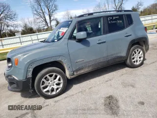 2018 Jeep Renegade Latitude z VIN ZACCJBBB7JPJ09035, wystawiony jako Copart lot #50646575 z przebiegiem 91 652 mil mil oraz Czysty tytuł • Clean title. Historia ofert i sprzedaży dostępna na DreamBid. Obrazek 1.