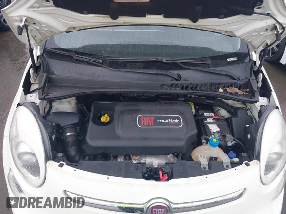 2014 FIAT 500L Easy with VIN ZFBCFABH8EZ025450, listed as a IAAI auction lot 41429105 with 199,200 mi miles and . Bid and sale history available at DreamBid. Image 10.