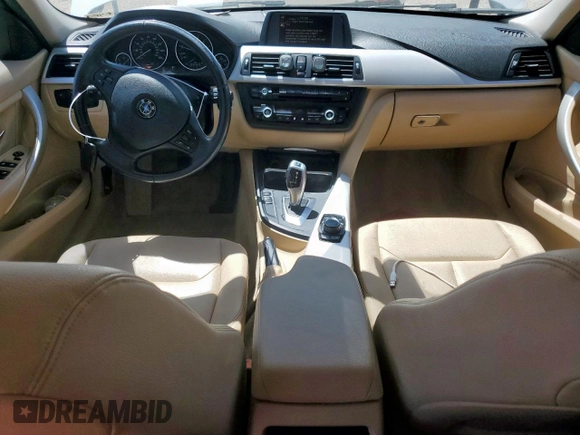 2015 BMW 3 Series 320i with VIN WBA3B1C5XFP831703, listed as a Copart auction lot 57561155 with 135,034 mi miles and Salvage title. Bid and sale history available at DreamBid. Image 8.