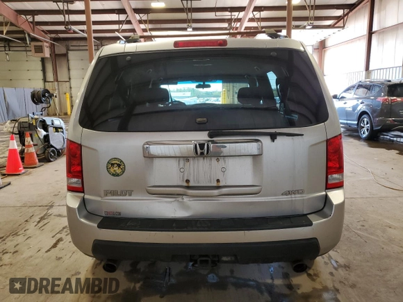 2011 Honda Pilot EX with VIN 5FNYF4H41BB082857, listed as a Copart auction lot 52669985 with 288,165 mi miles and Salvage Title. Bid and sale history available at DreamBid. Image 6.