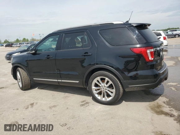 2018 Ford Explorer XLT z VIN 1FM5K7D88JGB97285, wystawiony jako Copart lot #53915735 z przebiegiem 116 397 mil mil oraz Czysty tytuł • Clean title. Historia ofert i sprzedaży dostępna na DreamBid. Obrazek 2.