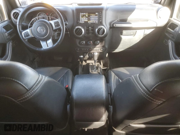 2017 Jeep Wrangler Unlimited Rubicon Recon with VIN 1C4BJWFG4HL533413, listed as a Copart auction lot 86196194 with 39,162 mi miles and Salvage title. Bid and sale history available at DreamBid. Image 8.