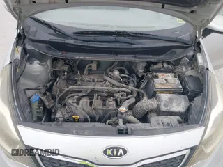 2012 Kia Rio SX with VIN KNADN4A33C6050974, listed as a IAAI auction lot 41886129 with 167,777 mi miles. Bid and sale history available at carsss.com. Image 10.