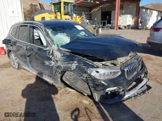 2019 BMW X3 sDrive30i with VIN 5UXTR7C57KLE98817, listed as a IAAI auction lot 40920780 with 1 mi miles. Bid and sale history available at carsss.com. Image 1.