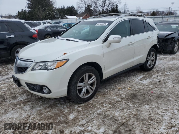 2014 Acura RDX Tech Pkg with VIN 5J8TB4H59EL010385, listed as a Copart auction lot 88286375 with 161,856 mi miles and Salvage Title. Bid and sale history available at carsss.com. Image 1.