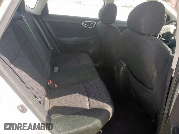 2019 Nissan Sentra S with VIN 3N1AB7AP6KY356483, listed as a Copart auction lot 50626135 with 48,195 mi miles and Salvage Title. Bid and sale history available at carsss.com. Image 10.