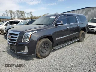 2016 Cadillac Escalade ESV Premium Collection z VIN 1GYS4JKJ4GR194346, wystawiony jako Copart lot #50947365 z przebiegiem 90 560 mil mil oraz Szkoda całkowita • Salvage title. Historia ofert i sprzedaży dostępna na DreamBid. Obrazek 1.