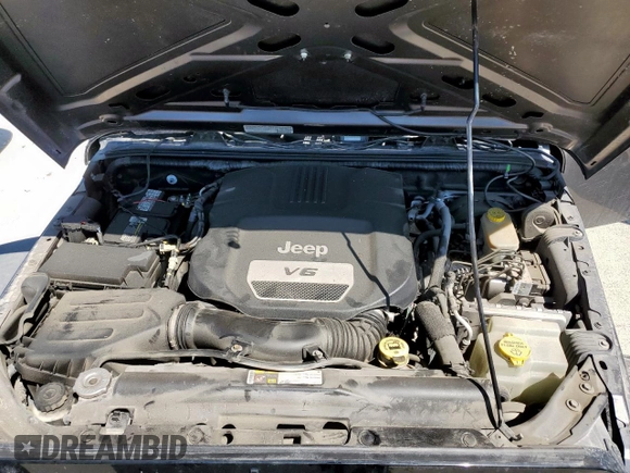 2014 Jeep Wrangler Unlimited Sport with VIN 1C4BJWDG2EL294829, listed as a Copart auction lot 51921685 with 138,203 mi miles and Salvage Title. Bid and sale history available at DreamBid. Image 12.