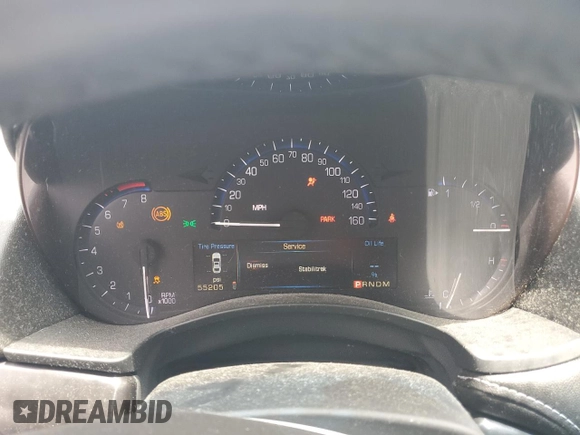2014 Cadillac ATS Standard RWD with VIN 1G6AA5RA5E0111325, listed as a Copart auction lot 62237945 with 55,205 mi miles and Salvage title. Bid and sale history available at DreamBid. Image 9.