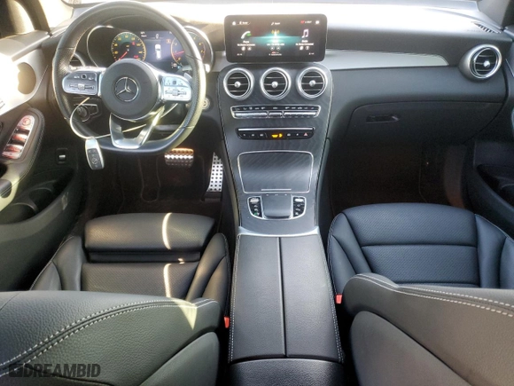 2022 Mercedes-Benz GLC with VIN W1N0G8DBXNV371756, listed as a Copart auction lot 88460905 with 16,213 mi miles and Salvage Title. Bid and sale history available at carsss.com. Image 8.