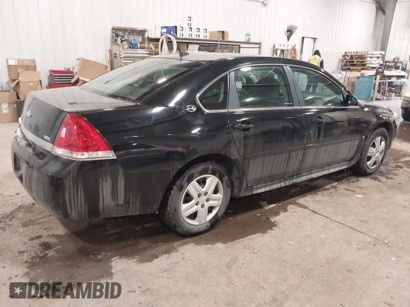 2009 Chevrolet Impala LS with VIN 2G1WB57K891119773, listed as a IAAI auction lot 41569999 with 235,587 mi miles and . Bid and sale history available at DreamBid. Image 4.