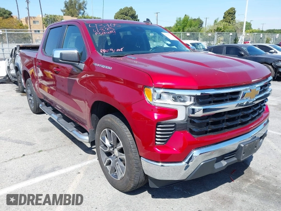 2022 Chevrolet Silverado 1500 with VIN 1GCPACET6NZ502739, listed as a IAAI auction lot 41989795 with 32,979 mi miles and . Bid and sale history available at DreamBid. Image 1.