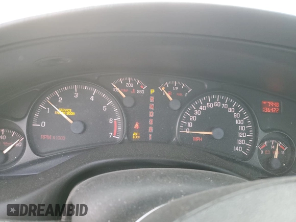 2003 Pontiac Bonneville SE z VIN 1G2HX52K534102213, wystawiony jako Copart lot #41921295 z przebiegiem 136 422 mil mil oraz Szkoda całkowita • Salvage title. Historia ofert i sprzedaży dostępna na DreamBid. Obrazek 9.