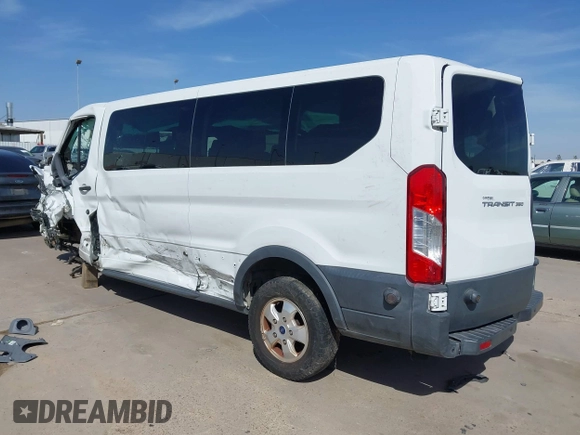 2018 Ford Transit Passenger XL with VIN 1FBZX2YM0JKA87639, listed as a IAAI auction lot 38957868 with Not provided miles and . Bid and sale history available at DreamBid. Image 3.
