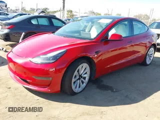 2021 Tesla Model 3 Long Range with VIN 5YJ3E1EBXMF990242, listed as a IAAI auction lot 41674222 with 24,554 mi miles and . Bid and sale history available at DreamBid. Image 19.