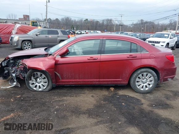 2013 Chrysler 200 LX with VIN 1C3CCBAG9DN736315, listed as a IAAI auction lot 41312803 with 78,344 mi miles. Bid and sale history available at carsss.com. Image 14.