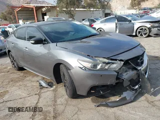 2017 Nissan Maxima SV with VIN 1N4AA6AP2HC419032, listed as a IAAI auction lot 41462680 with 181,698 mi miles and . Bid and sale history available at DreamBid. Image 1.