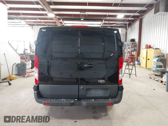 2018 Ford Transit with VIN 1FTYE1YM6JKA38498, listed as a IAAI auction lot 42522740 with 117,220 mi miles and . Bid and sale history available at DreamBid. Image 16.