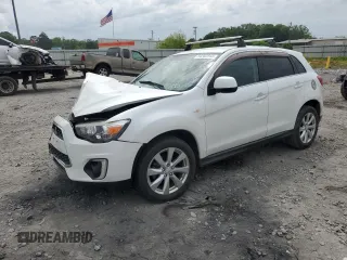 2015 Mitsubishi Outlander SE with VIN 4A4AP4AU2FE052193, listed as a Copart auction lot 54202845 with 145,169 mi miles and Salvage title. Bid and sale history available at DreamBid. Image 1.
