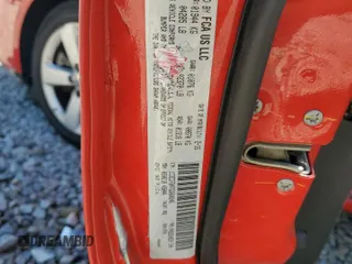 2016 Dodge Dart SXT with VIN 1C3CDFBA7GD660246, listed as a Copart auction lot 52804155 with 139,195 mi miles and Salvage Title. Bid and sale history available at carsss.com. Image 12.