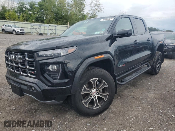 2023 GMC Canyon 4WD AT4 with VIN 1GTP6DEK8P1138775, listed as a Copart auction lot 70655754 with 0 mi miles and Salvage Title. Bid and sale history available at carsss.com. Image 1.