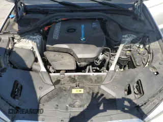 2020 BMW 5 Series 530e with VIN WBAJA9C07LCD42789, listed as a Copart auction lot 52234345 with Not Provided miles and Salvage Title. Bid and sale history available at DreamBid. Image 13.