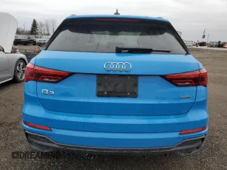 2020 Audi Q3 S line Prestige with VIN WA1FECF34L1039083, listed as a Copart auction lot 84031004 with 44,065 mi miles and Non repairable. Bid and sale history available at DreamBid. Image 6.