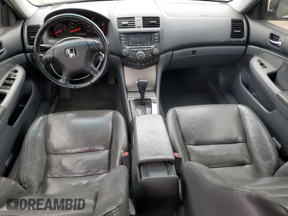 2005 Honda Accord EX-L z VIN 1HGCM66575A000880, wystawiony jako Copart lot #57584165 z przebiegiem 187 108 mil mil oraz Szkoda całkowita • Salvage title. Historia ofert i sprzedaży dostępna na DreamBid. Obrazek 8.