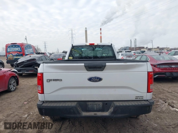 2015 Ford F-150 XL with VIN 1FTMF1C89FKD50053, listed as a IAAI auction lot 41704237 with 187,408 mi miles and . Bid and sale history available at DreamBid. Image 16.