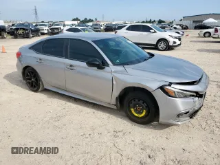 2023 Honda Civic Sport z VIN 2HGFE2F57PH509181, wystawiony jako Copart lot #57286025 z przebiegiem Nie podano mil oraz Szkoda całkowita • Salvage title. Historia ofert i sprzedaży dostępna na DreamBid. Obrazek 4.