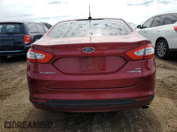 2013 Ford Fusion SE Hybrid with VIN 3FA6P0LU1DR246703, listed as a Copart auction lot 58862165 with 147,543 mi miles and Clean title. Bid and sale history available at DreamBid. Image 6.
