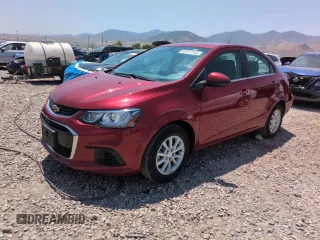 2020 Chevrolet Sonic LT with VIN 1G1JD5SB5L4127904, listed as a Copart auction lot 62487345 with 15,761 mi miles and Salvage title. Bid and sale history available at DreamBid. Image 1.