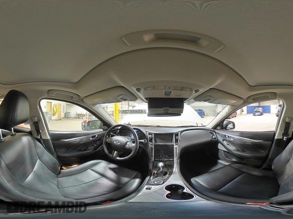 2017 Infiniti Q50 Premium with VIN JN1CV7AR2HM681323, listed as a Copart auction lot 45665735 with 107,082 mi miles and Salvage Title. Bid and sale history available at carsss.com. Image 15.