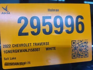 2022 Chevrolet Traverse LT Cloth with VIN 1GNERGKW4NJ158307, listed as a IAAI auction lot 42708260 with 60,990 mi miles and . Bid and sale history available at DreamBid. Image 6.