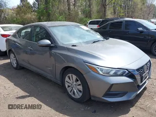 2020 Nissan Sentra S with VIN 3N1AB8BV2LY222901, listed as a IAAI auction lot 42122487 with 64,551 mi miles. Bid and sale history available at carsss.com. Image 13.